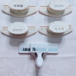 Bundle of 5 Anna Griffin & Martha Stewart Decorative Border Paper Punches